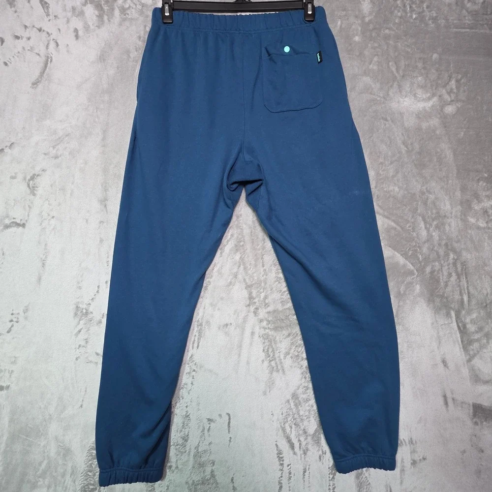 Twitch Official Logo Jogger Sweatpants Blue Gaming Lounge Pants Mens Large
